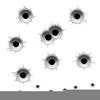 Clipart Bullet Holes Free Image