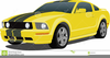 Clipart Ford Mustang Car Image