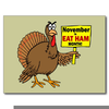 Turkey Clipart Eat Ham Image