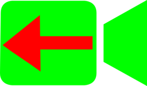 Video Out Call Icon Clip Art