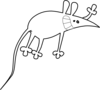 Rat Cartoon Clip Art