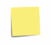 Post It Note Plain Clip Art