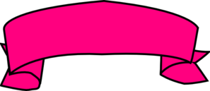Pink Banner Clip Art