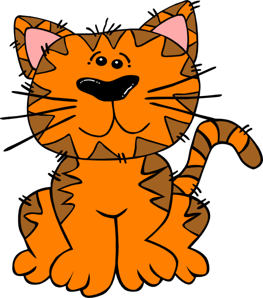 free clipart ginger cat - photo #14