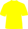 Yellow T-shirt Clip Art