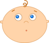 Confused Baby Clip Art
