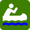 Canoeist Clip Art