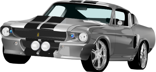Mustang 500gt Clip Art at Clker.com - vector clip art online, royalty