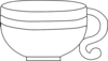 Black And White Cup Clip Art