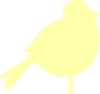 Bird Yellow Clip Art