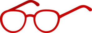 Red Glasses Clip Art