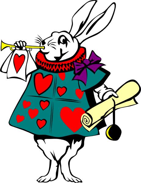 alice in wonderland cards clipart - photo #39