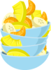 Exotic Fruit Salad Clip Art