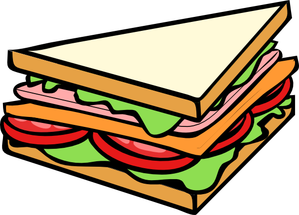 Sandwich Half 3 Clip Art at Clker.com  vector clip art online, royalty free  public domain