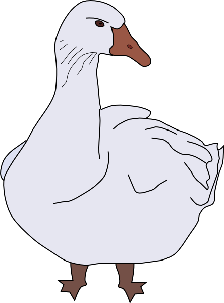clip art of mother goose - photo #34