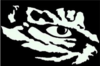 Tiger Eye Stencil Clip Art