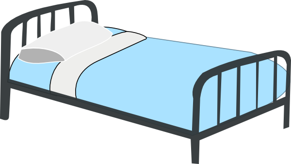 Hospital Bed Clip Art at Clker.com - vector clip art online, royalty ...