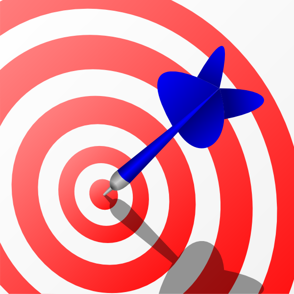 free animated target clipart - photo #14