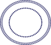 Round Blue Circle Clip Art