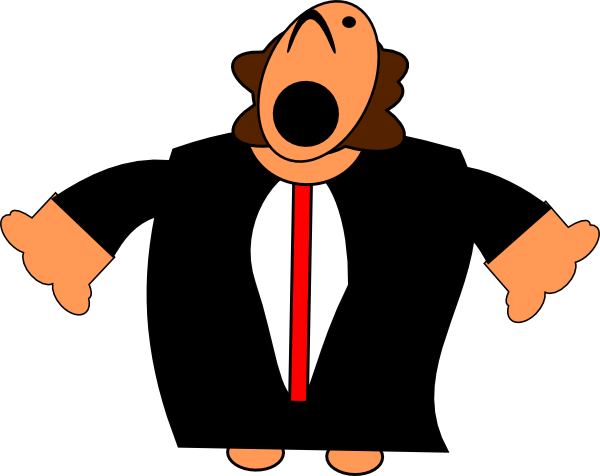 clipart singers cartoon - photo #4
