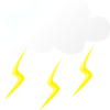 Thunder Cloud Clip Art