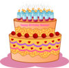Natasa Birthday Cake Clip Art