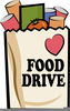 Free Clipart Of Food Drive Image