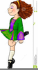 Free Clipart Irish Dancer Image