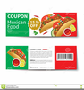 Vector Coupon Clipart Image