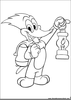 Coloring Woody Woodpecker Image