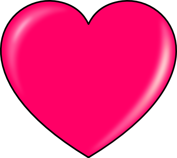 Pink Love Heart Clipart. Secretlondon Pink Heart clip