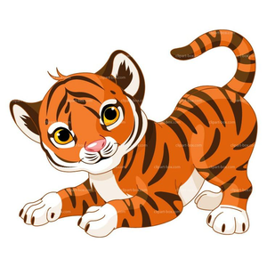 Bengal Tiger Cartoon Clipart | Free Images at  - vector clip art  online, royalty free & public domain