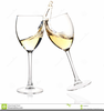 Glasses Clinking Clipart Image