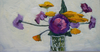 Horizontal Floral Paintings Image