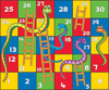 Snakes And Ladders Game Clipart Image