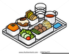 Free Cafeteria Tray Clipart Image