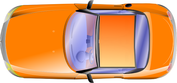 clipart orange car - photo #50