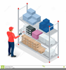 Clipart Of Warehouse Worker Image