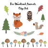 Woodland Creatures Free Clipart Image