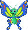 Elegant Butterfly Clipart Image