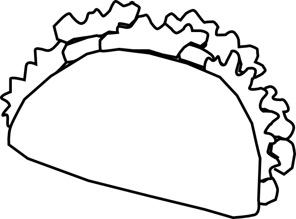 taco printable coloring pages - photo #25