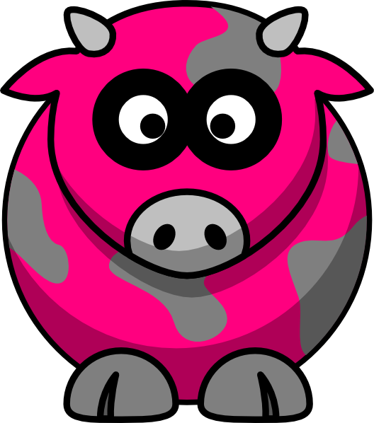 clip art pink pig - photo #49