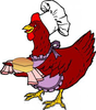 Clipart Little Red Hen Image