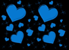 Disco Love Heart Blue Image