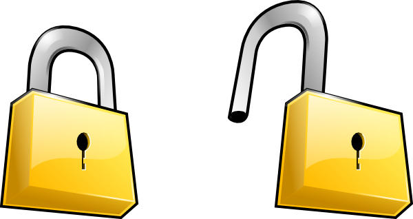 clipart of lock - photo #31