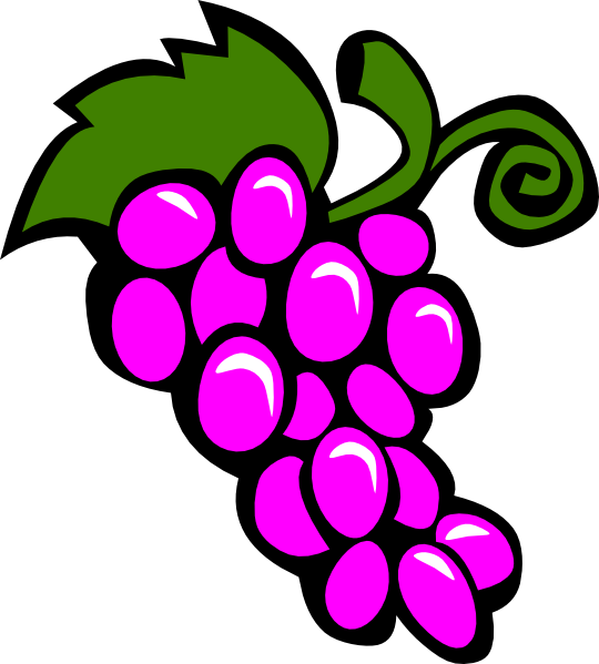 clip art pictures of grapes - photo #16