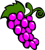 Grapes Vine Clip Art