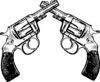 Revolver 2x Clip Art