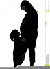 Clipart Pregnant Lady Image