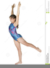 Free Clipart Gymnastics Girl Image